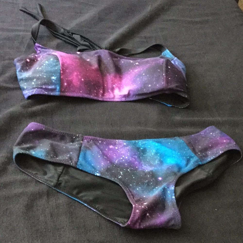 Hot Topic galaxy bikini